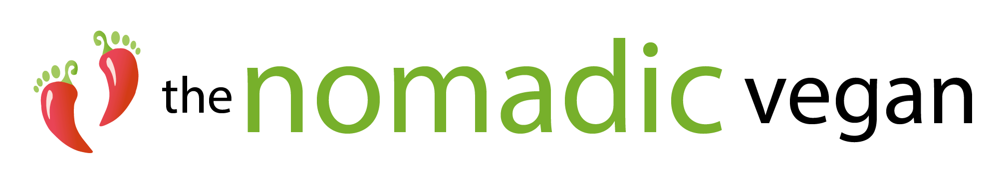 The Nomadic Vegan logo