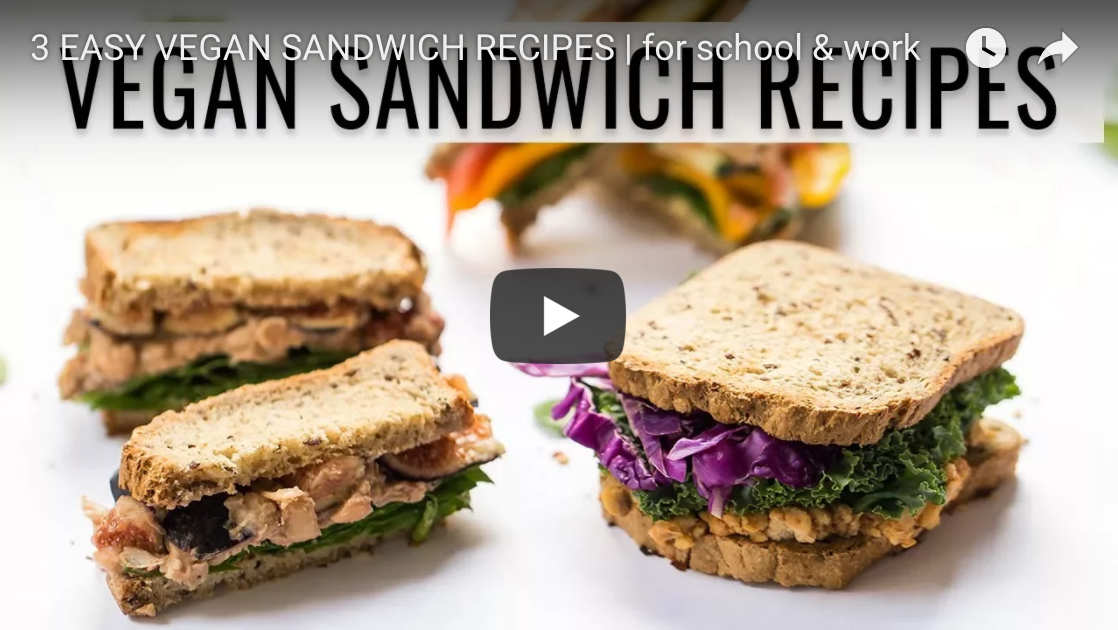 3 Easy Vegan Sandwich Recipes - HappyCow