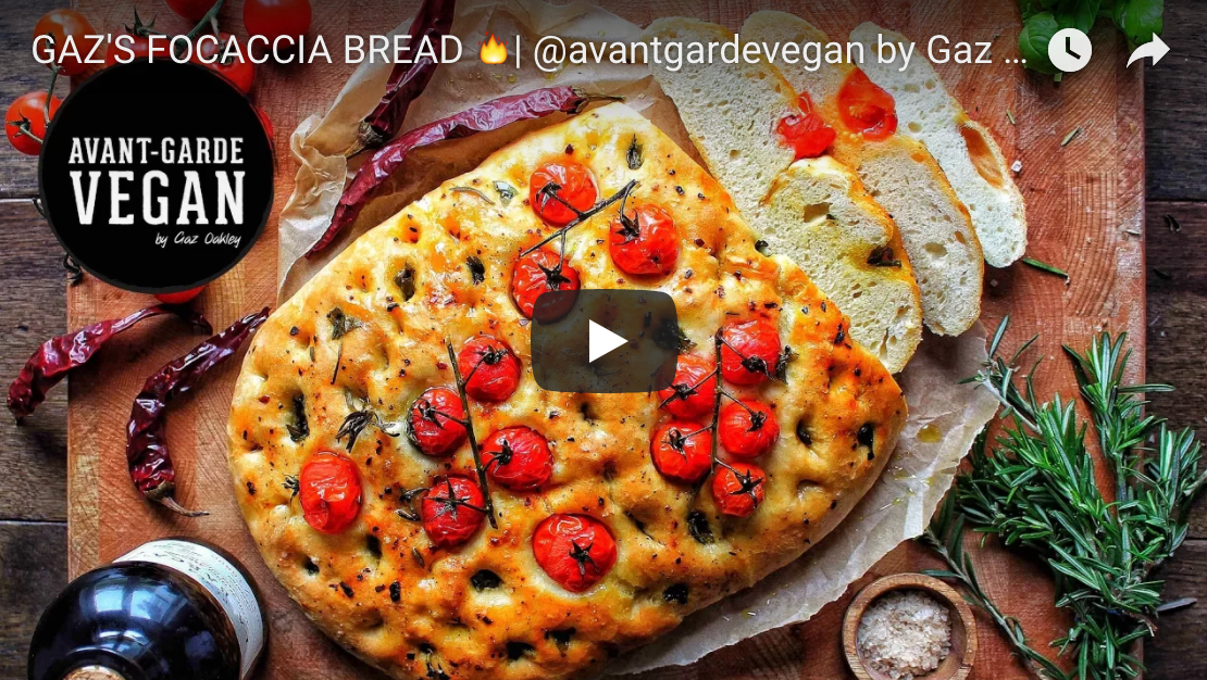 Vegan Rosemary, Basil And Tomato Focaccia Bread - HappyCow