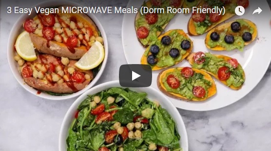 3 Easy Vegan Microwave Meals Dorm Room Friendly Happycow