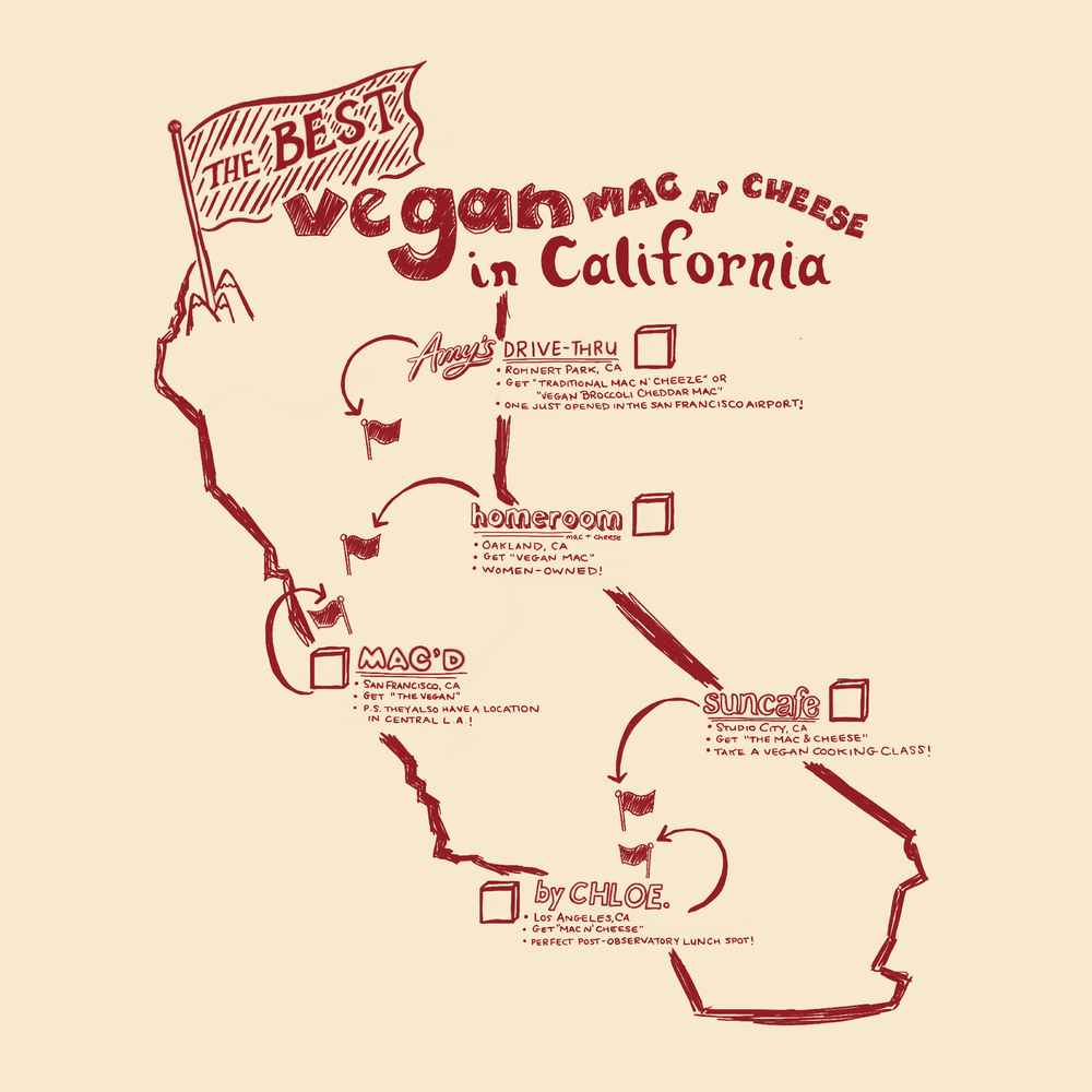 Top 5 Places To Visit For Vegan Mac Cheese In California Happycow