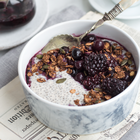 Vegan post workout online breakfast