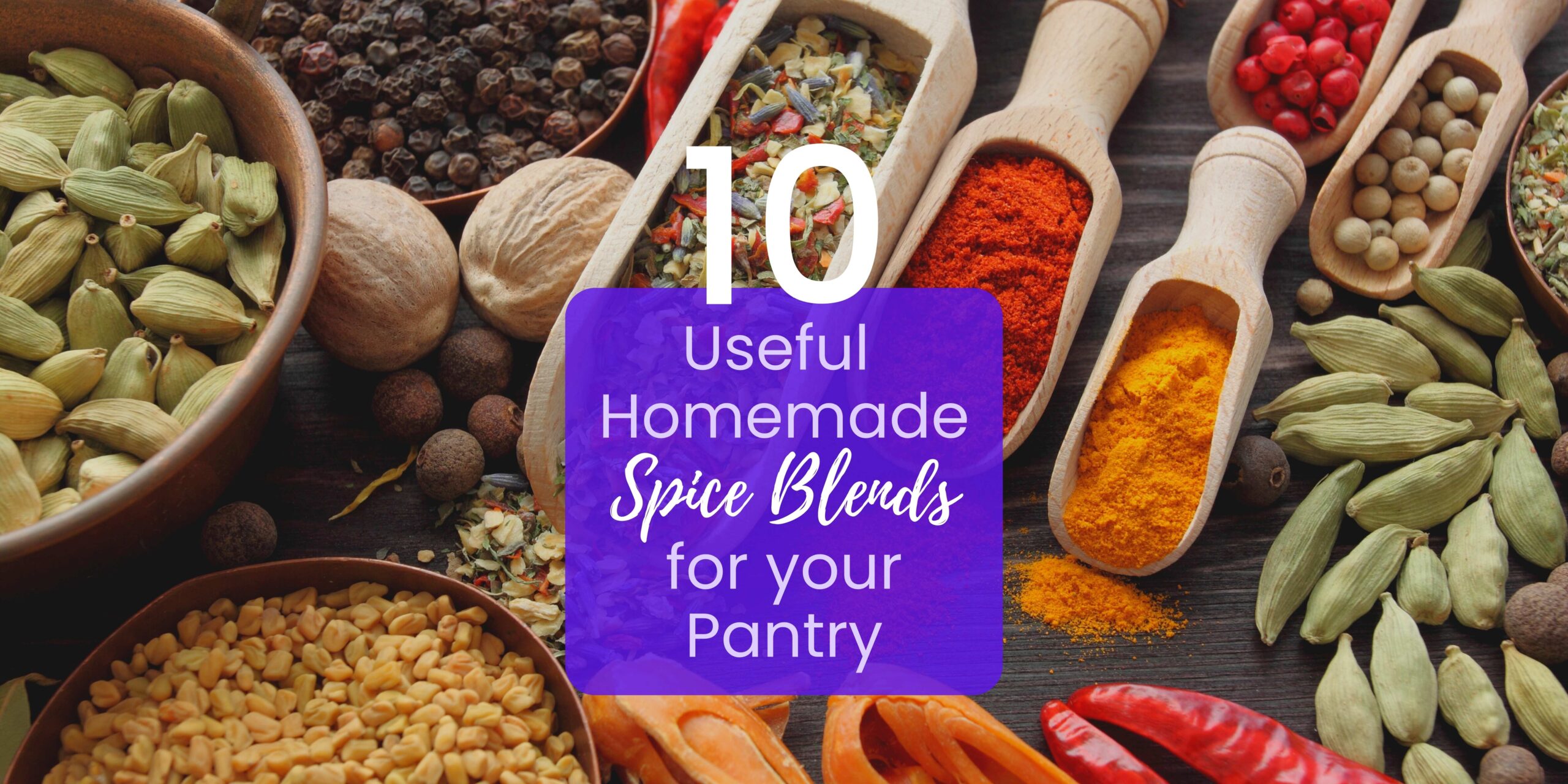 Homemade Spice Blends - Kitchen Fun With My 3 Sons
