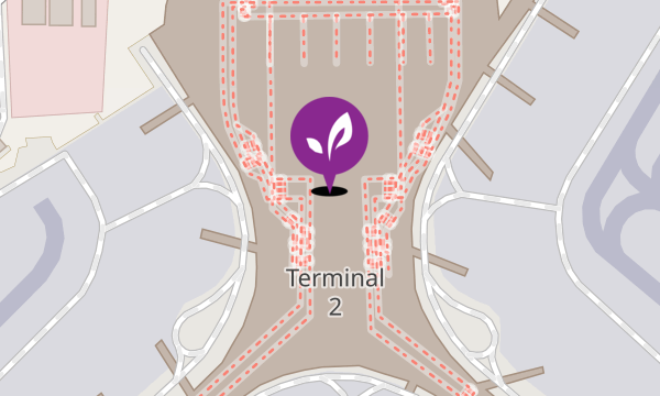 chhatrapati shivaji international airport terminal 2 map