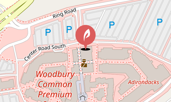 Woodbury Commons MAP • Woodbury NY