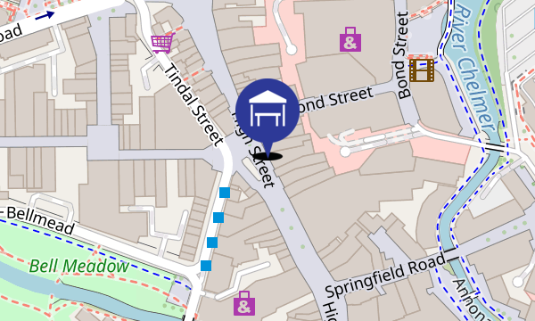 Centre Map - Chelmsford Shopping